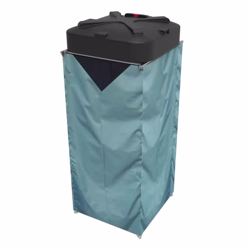 Бак для дачного душа с лейкой и подогревом ЭкоПром Rostok, 200 л