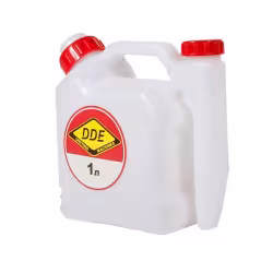 Канистра пластиковая для топлива DDE 247-002, белый, 1 л