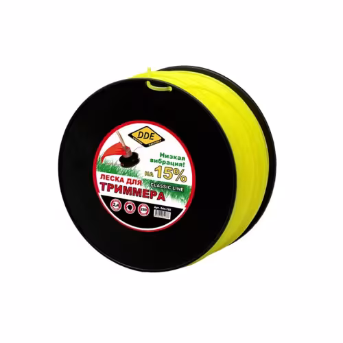 Корд триммерный DDE Classic Line, круглый 2.4мм*259м