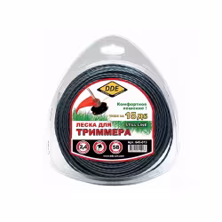 Корд триммерный DDE Still Line, квадрат витой, 2,4мм*58м