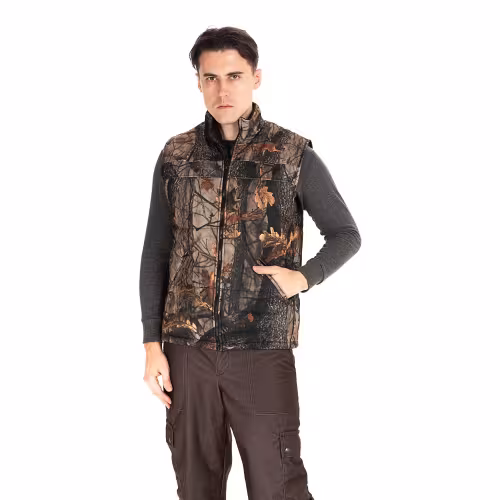 Жилет мужской Huntsman Беркут, ткань Алова, принт Лес, размер 60-62 (XXL)