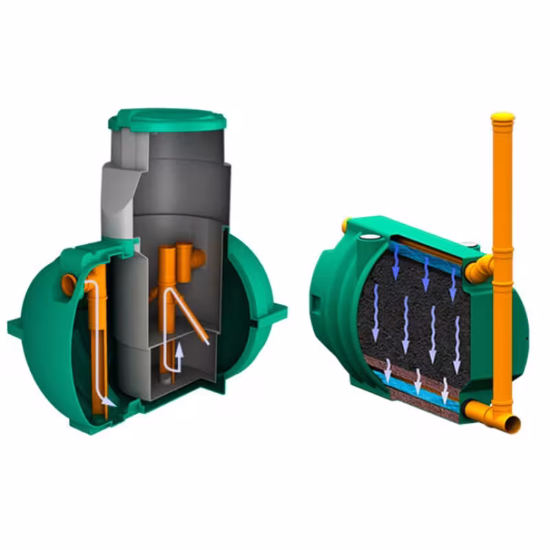 Блок биофильтра ЭкоПром Rostok