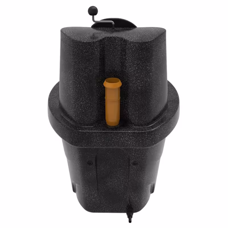 Туалет торфяной с термосиденьем ЭкоПром Rostok, черный гранит