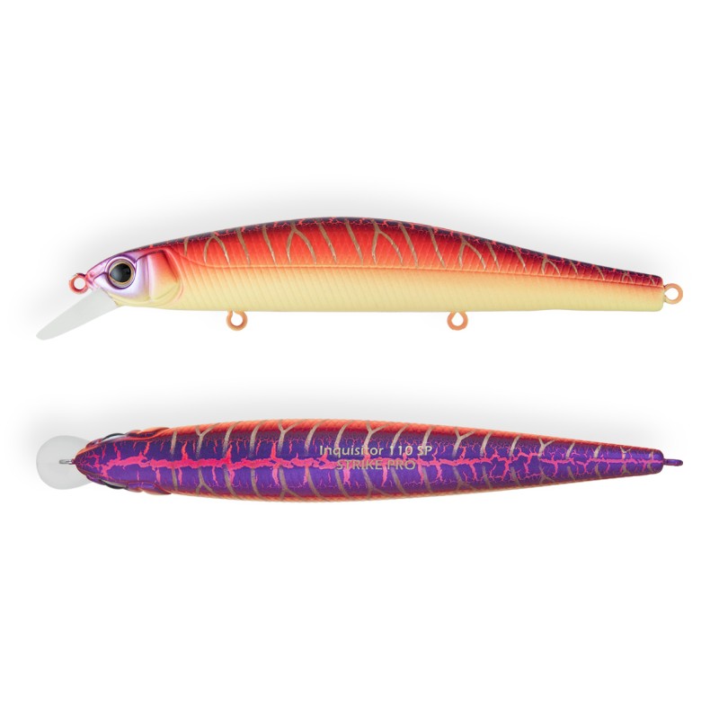 Воблер суспендер (нейтральный) Strike Pro Inquisitor 110SP, 110 мм, 16,2 г, цвет A222S-RP