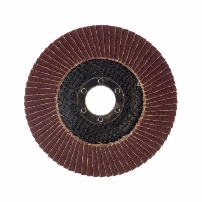 Круг лепестковый торцевой Практика 115мм Р80