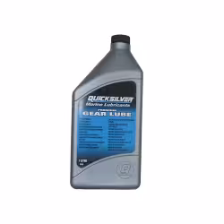 Масло трансмиссионное минеральное для лодочных моторов Quicksilver Premium Gear Lube, 1л