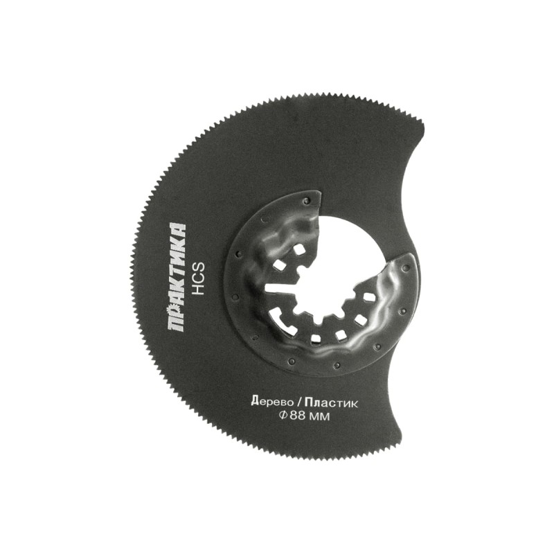 Насадка пильная полукруглая для реноватора (мультирезака) Практика 240-119 (мелкий зуб)
