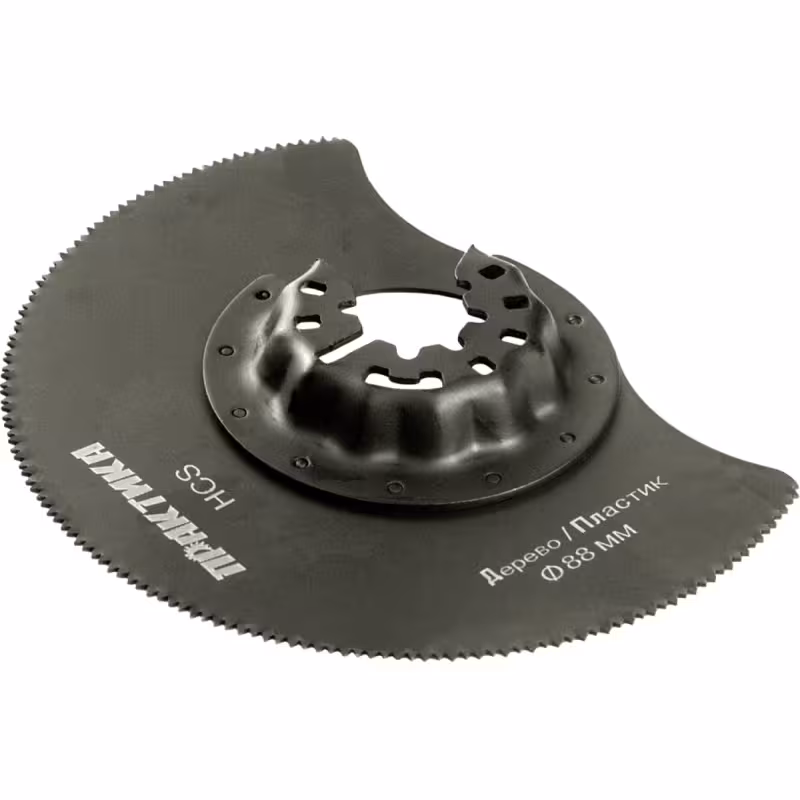 Насадка пильная полукруглая для реноватора (мультирезака) Практика 240-119 (мелкий зуб)