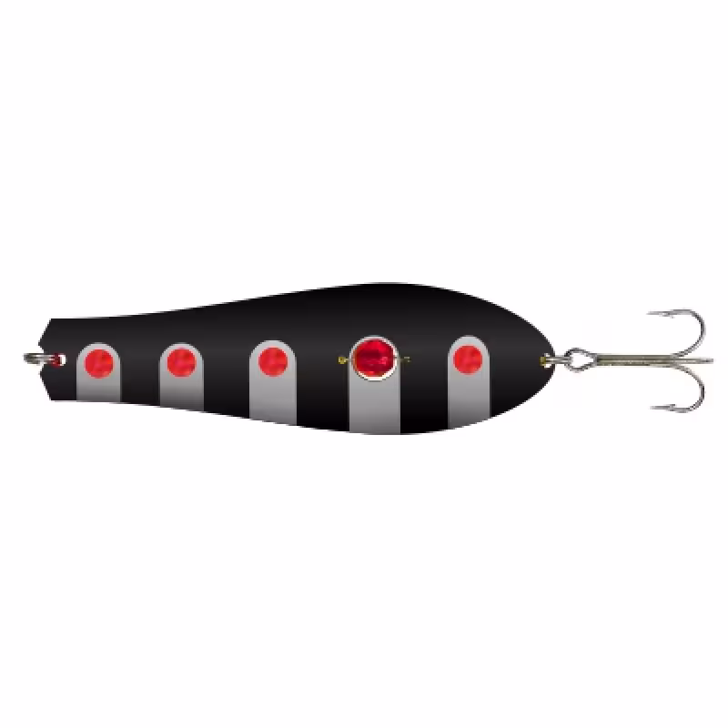 Блесна Kuusamo Professor 0, 130/44 (бусинка), BL/R/S-S