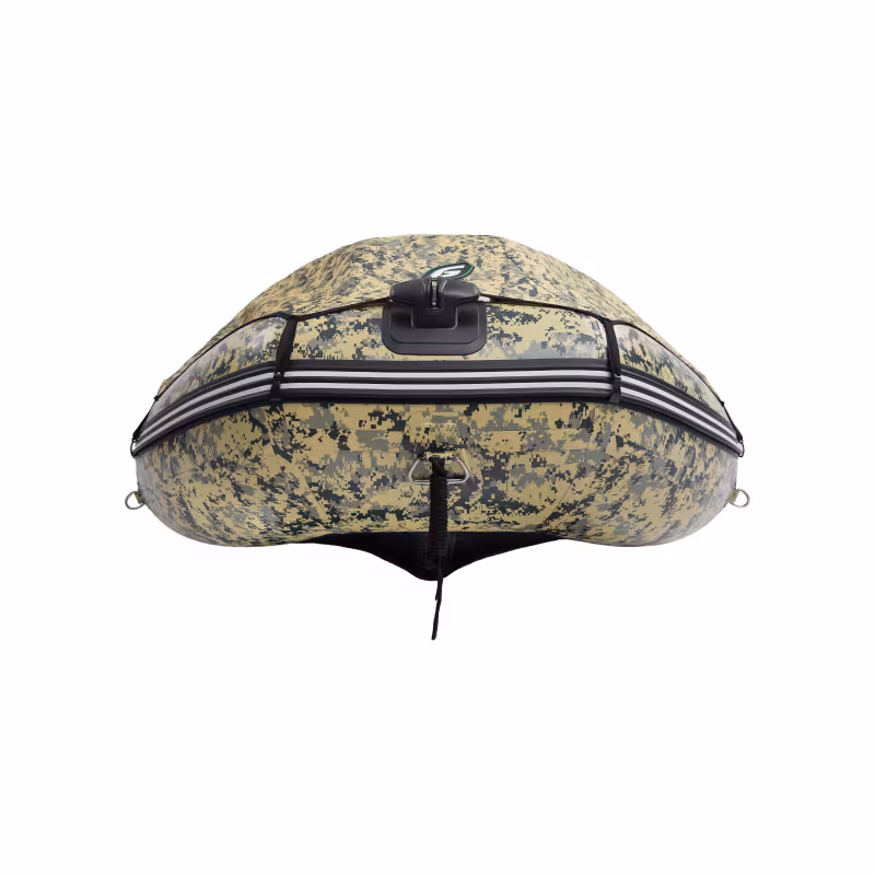 Надувная лодка ПВХ Gladiator C370AL, пайол алюминиевый, цифровой камуфляж