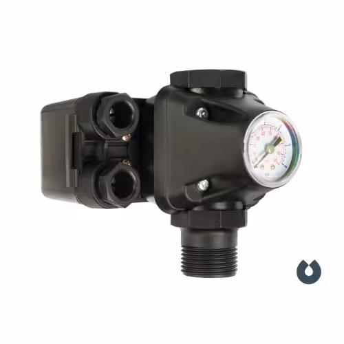 Реле давления UNIPUMP РМ/5-3W ITALTECNICA со встроенным манометром