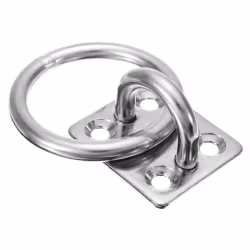 Планка квадратная с кольцом 6мм