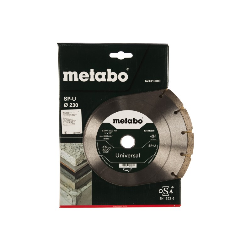 Диск алмазный сегментный Metabo 624310000, 230х22,2 мм