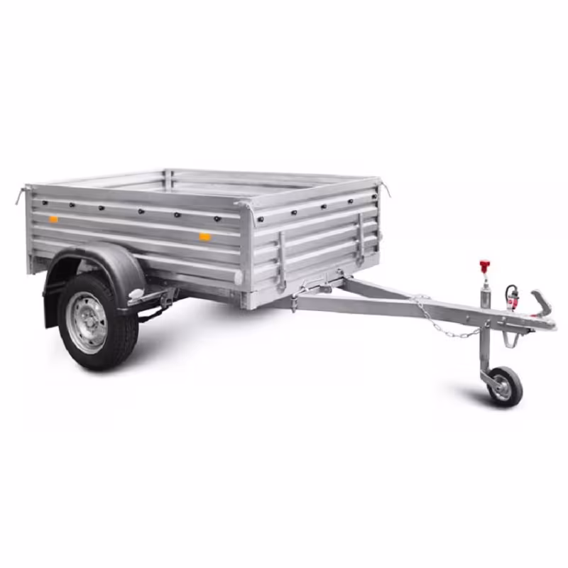 Прицеп бортовой одноосный МЗСА 817710.024, высокий борт