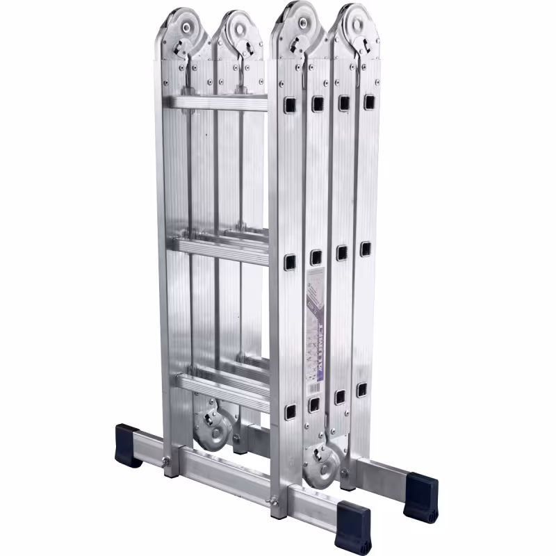 Лестница-трансформер, 4 секции, 4 ступени, 4.66 м