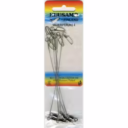 Поводок нержавейка плетёный KUUSAMO № 5 (20 см, 18 кг) 1 шт