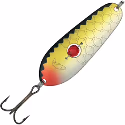 Блесна Kuusamo Rasanen 70/20 (бусинка) BL/Ye-S