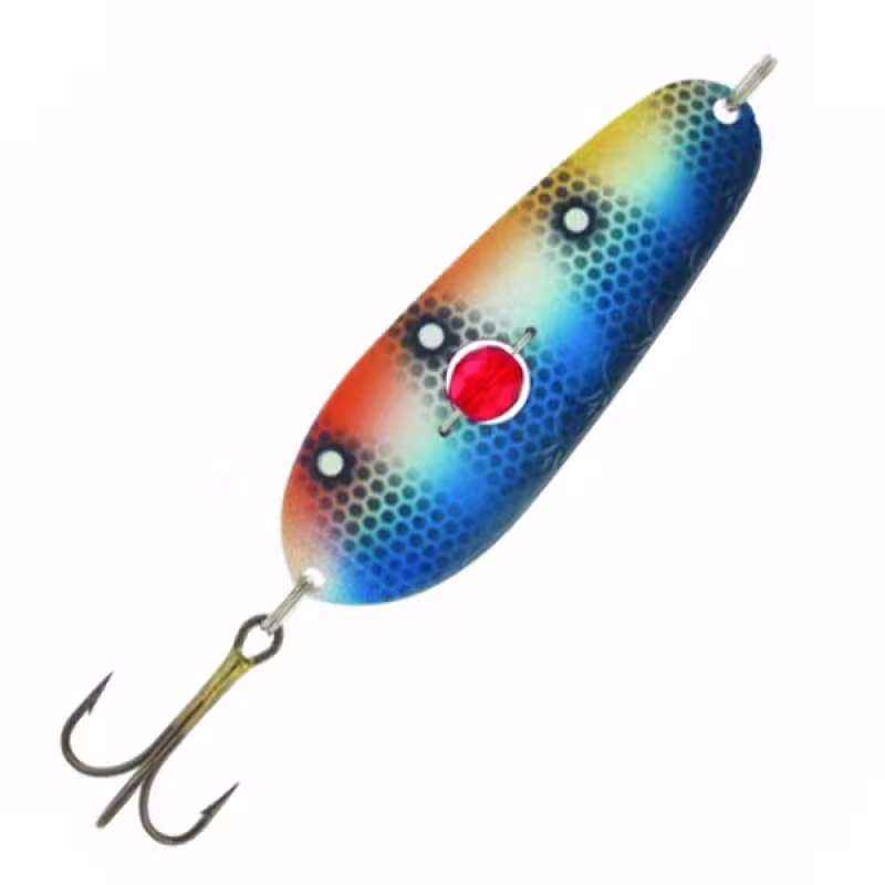 Блесна Kuusamo Rasanen 70/20 (бусинка) BLU/W/O-S