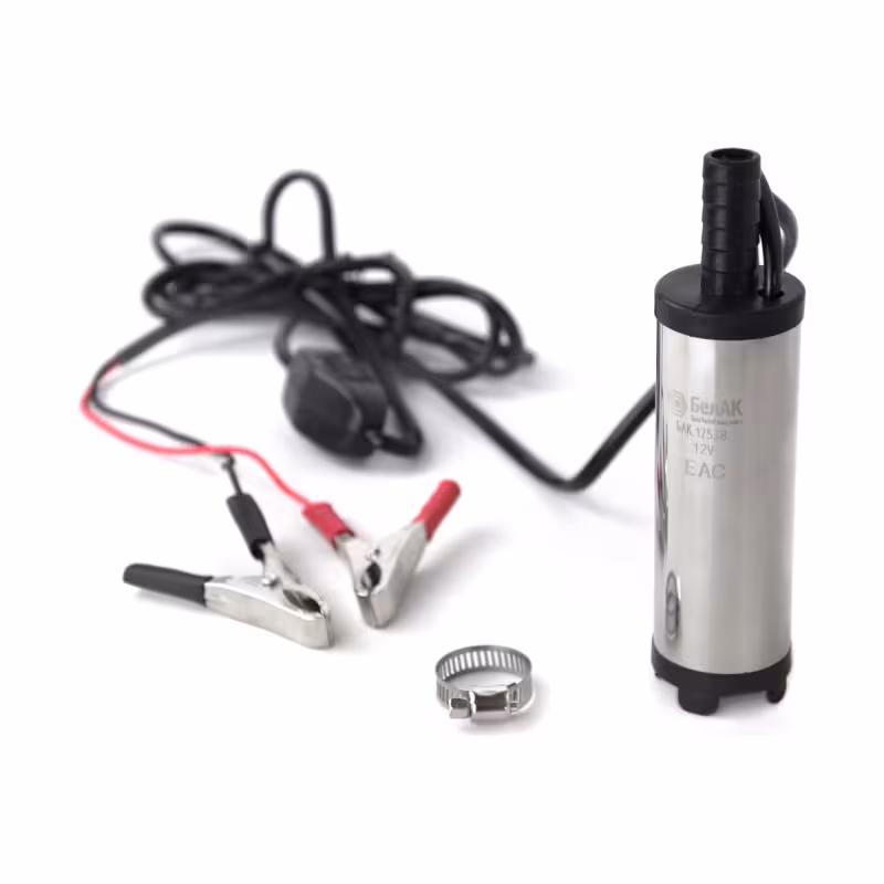 Насос погружной для перекачки топлива БелАК 17538, 12В, 20 л/мин