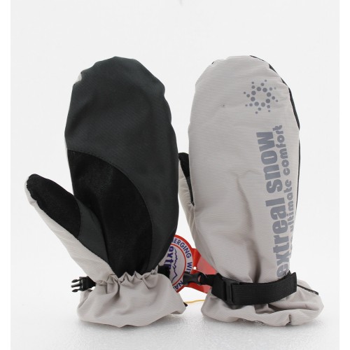 Рукавицы женские Extreal Северянка, мембрана Breathable, белый/черный, размер L