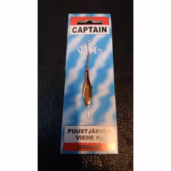 Блесна зимняя CAPTAIN 3,8 серебро/медь