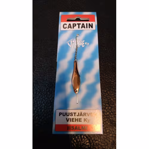 Блесна зимняя CAPTAIN 3,8 серебро/медь