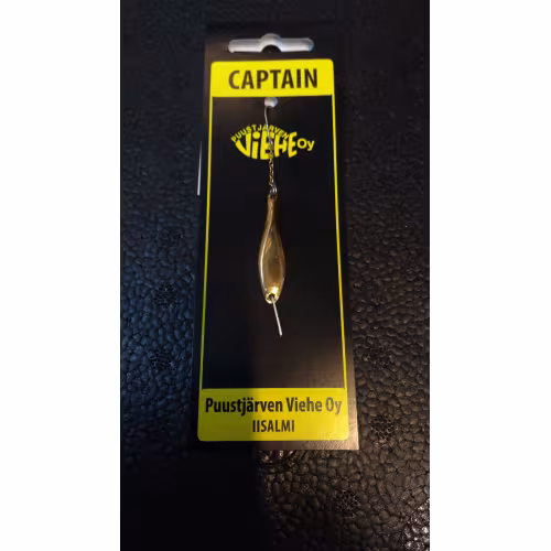 Блесна зимняя CAPTAIN 3,8 латунь/серебро, длина 3,8 см PUUSTJARVEN