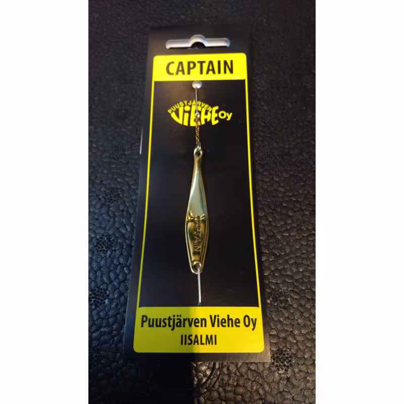 Блесна зимняя CAPTAIN 5 серебро/латунь