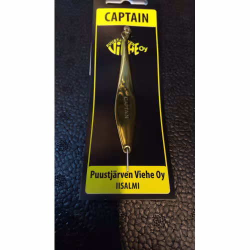 Блесна зимняя CAPTAIN 8 латунь/серебро