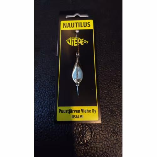 Блесна зимняя NAUTILUS 4 серебро/латунь