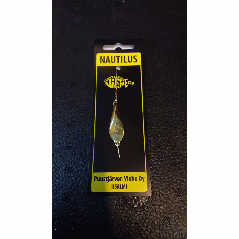 Блесна зимняя NAUTILUS 4 серебро/бронза