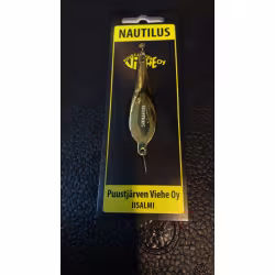 Блесна зимняя NAUTILUS 6 серебро/латунь