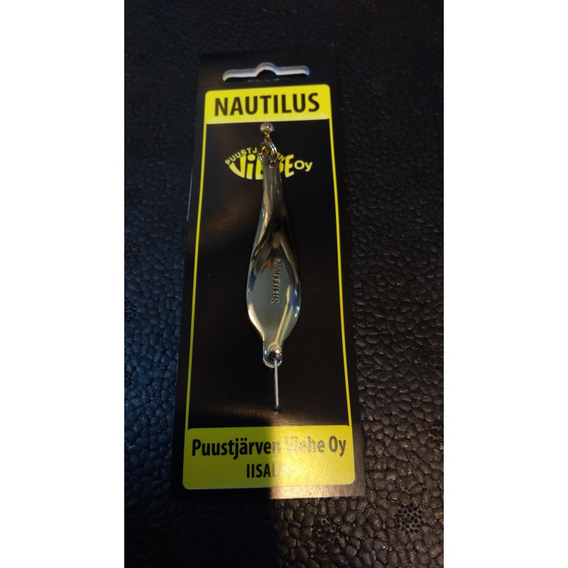 Блесна зимняя NAUTILUS 6 латунь/серебро