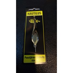 Блесна зимняя NAUTILUS 8 серебро/латунь