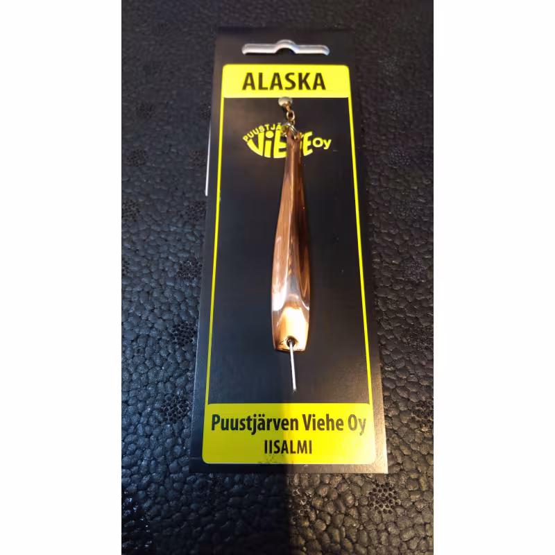 Блесна зимняя ALASKA 7 серебро/медь