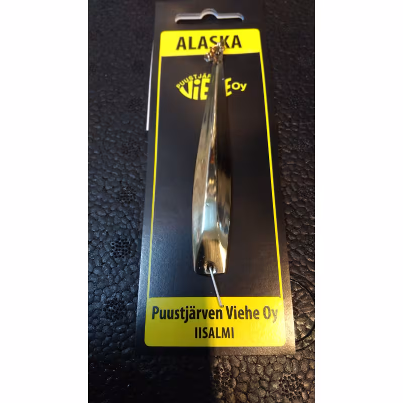 Блесна зимняя ALASKA 9 серебро/серебро