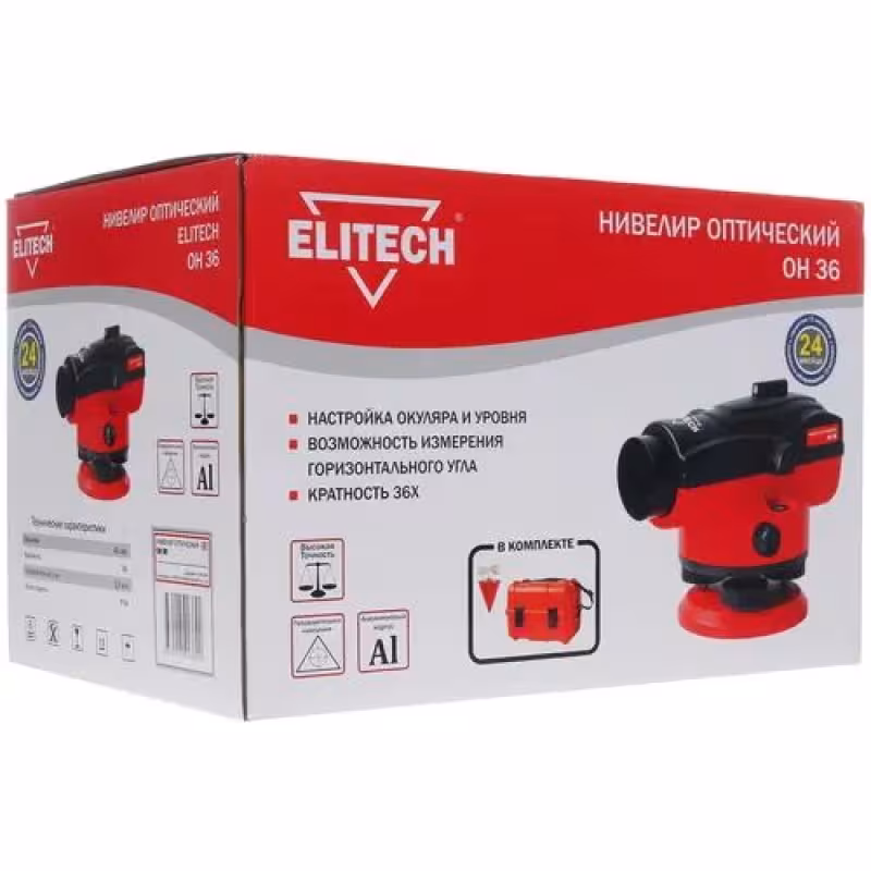 Нивелир оптический Elitech, ОН36