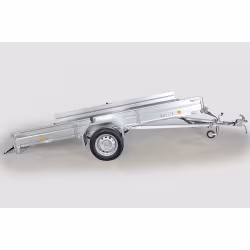 Прицеп бортовой одноосный Вектор ЛАВ 81012С, высокий борт