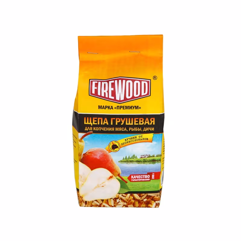 Щепа для копчения грушевая 200гр FIRE WOOD