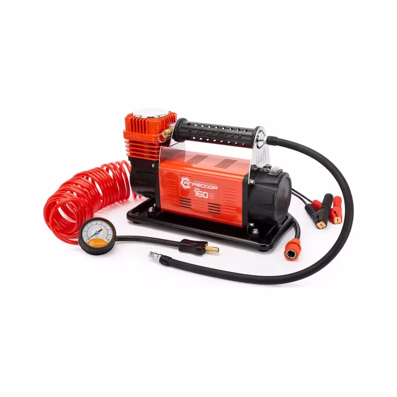 Компрессор автомобильный Агрессор AGR-160, 160 л\мин