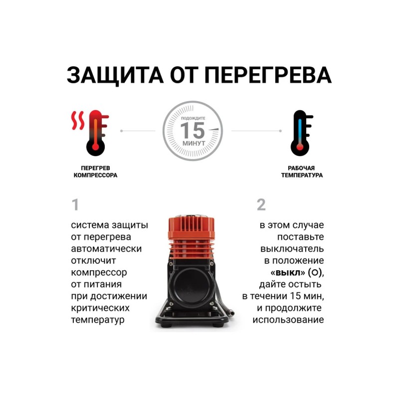 Компрессор автомобильный Агрессор AGR-160, 160 л\мин