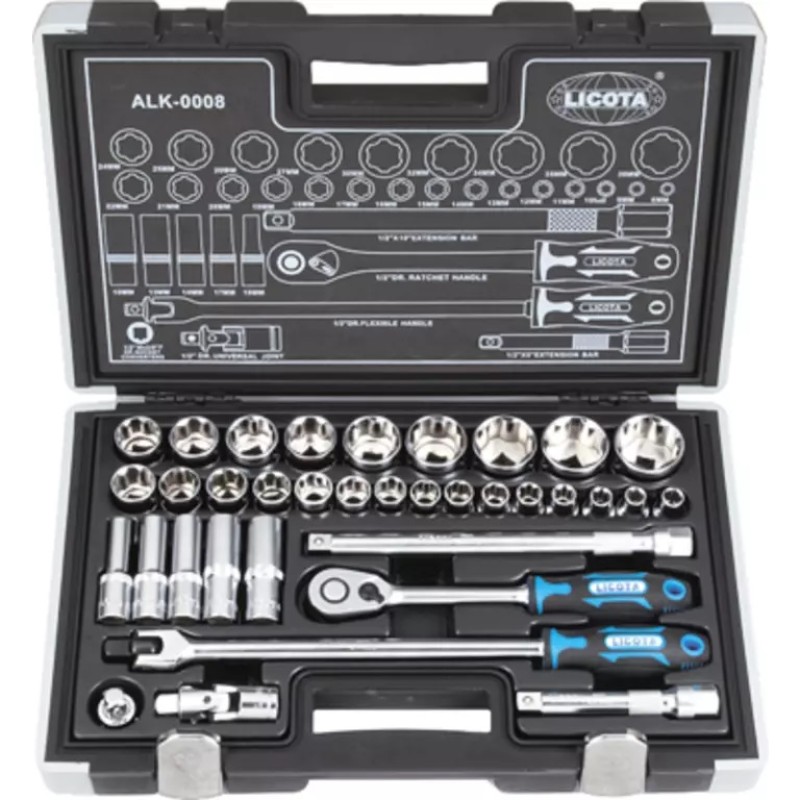 Набор инструмента Licota ALK-0008F,  1/2