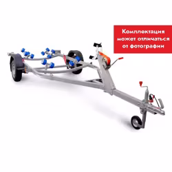 Прицеп лодочный одноосный МЗСА 81771D 103-05, ролики