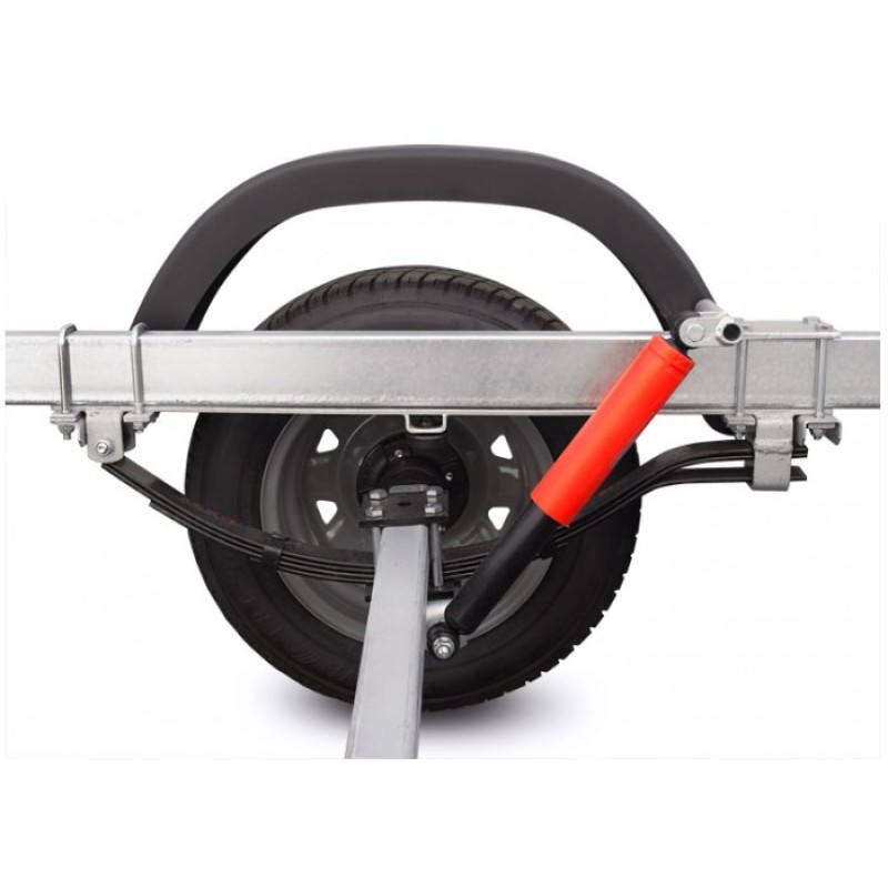 Прицеп лодочный одноосный МЗСА 81771D 103-05, ролики