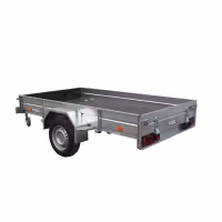 Прицеп бортовой одноосный Вектор ЛАВ 81011А, опорное колесо