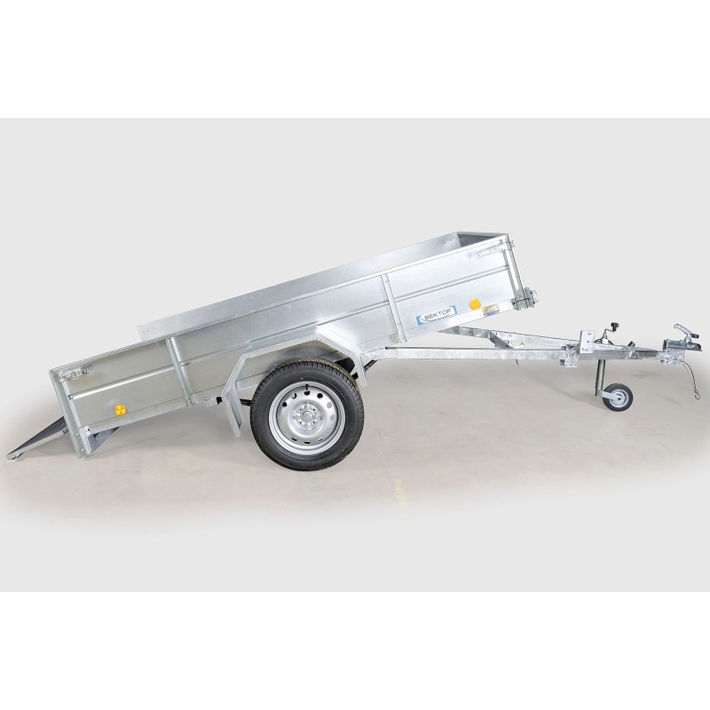 Прицеп бортовой одноосный Вектор ЛАВ 81011А, опорное колесо