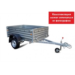 Прицеп бортовой одноосный МЗСА 817710.024, высокий борт