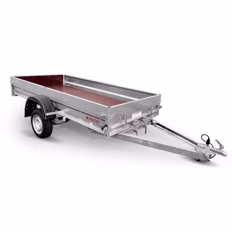 Прицеп бортовой одноосный Трейлер 829450, 3.2х1.4 м, 13