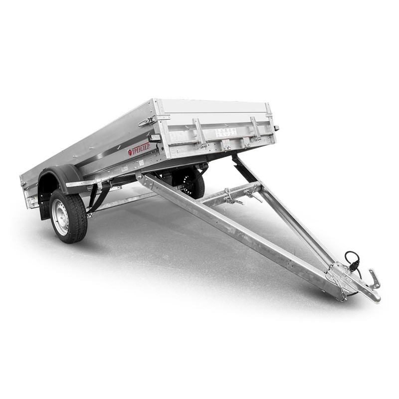 Прицеп бортовой одноосный Трейлер 829450, 3.2х1.4 м, 13