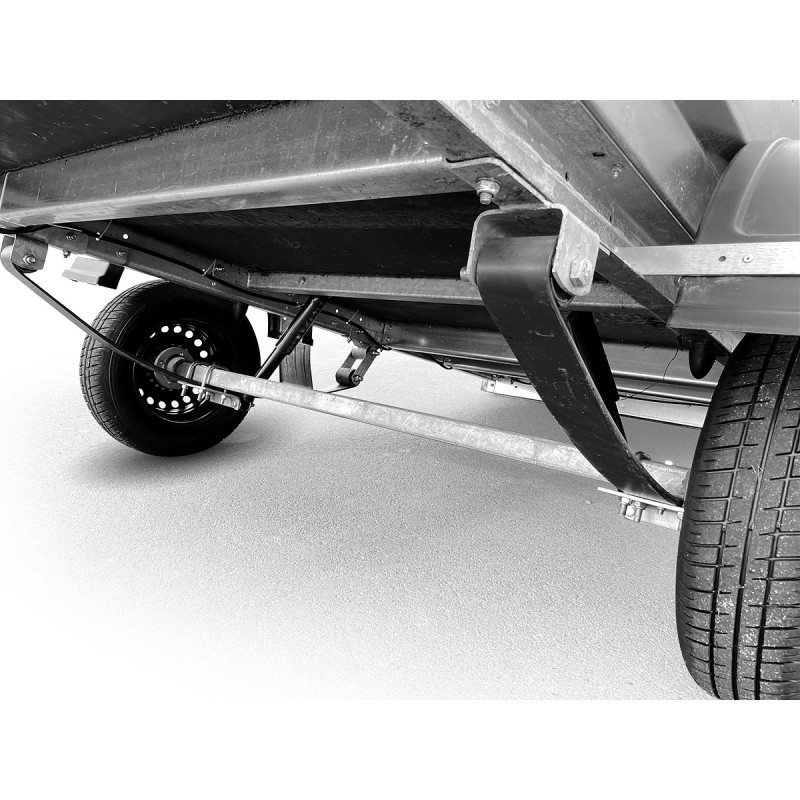 Прицеп бортовой одноосный Трейлер 829450, 3.2х1.4 м, 13